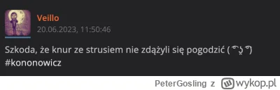 PeterGosling - >rzygam już tym tematem

@Veillo: tymczasem ciekawe tematy XDD