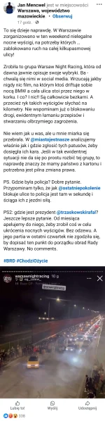 Instynkt - Wiecie że w stolicy można sobie ot tak zamknąć kilkupasmową arterię, nagra...