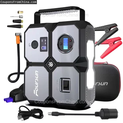 n____S - ❗ Foursun Car Jump Starter with Air Compressor 4000A 26800mAh [EU]
〽️ Cena: ...