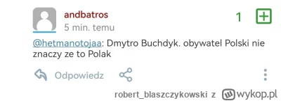 robert_blaszczykowski - > Żeby jeszcze tylko jakoś dało się tam wpiąć wątek ukraiński...