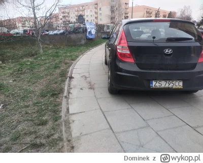 Dominek - No cześć #szczecin  parkowanie na pewnym osiedlu ciągle w formie. ( ͡º ͜ʖ͡º...