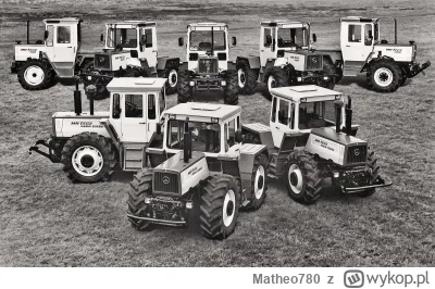 Matheo780 - MB-Trac, czyli jedne z najbardziej kultowych niemieckich ciągników, które...