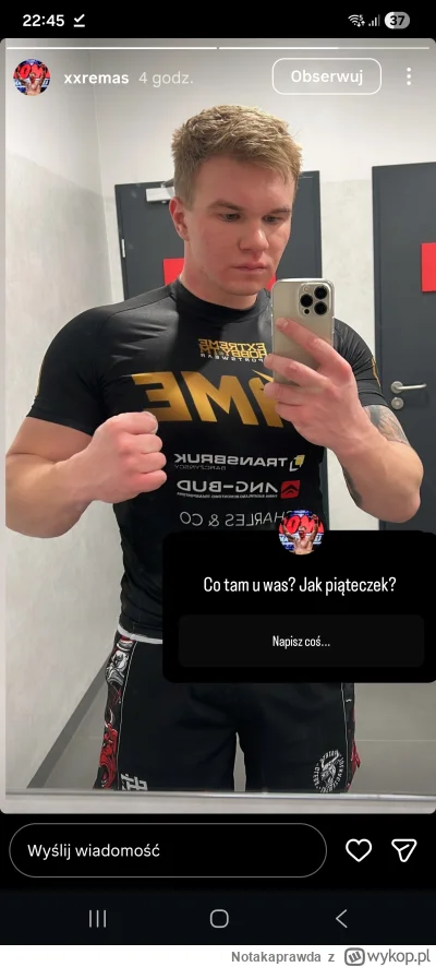 Notakaprawda - @KIaudik: Zdjęcie z dzisiaj. A lepiej dostać skoncentrowany jeden cios...