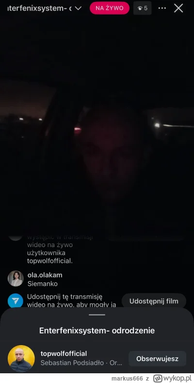 markus666 - #sebcel odrodzenie enterfenix