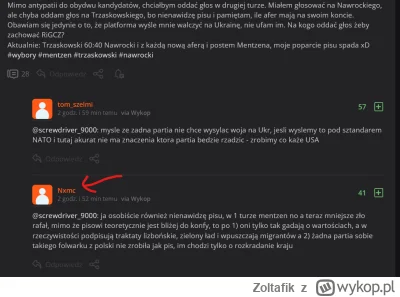 Zoltafik - Całe mikro zasrane polityką i uwielbieniem Trzaskowskiego. Już się nie da ...