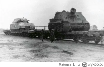 MateuszL - Transport kolejowy Panzerkampfwagen VIII Maus oraz Sturmtiger. Lokalizacja...