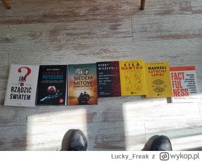 Lucky_Freak - Szukam nowego lapka, a dla zasięgu robię #rozdajo książek widocznych na...