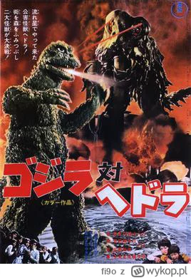 fi9o - Numer dwanaście. 

Godzilla vs Hedorah 1971!

Mamy tutaj moralizatorski motyw ...