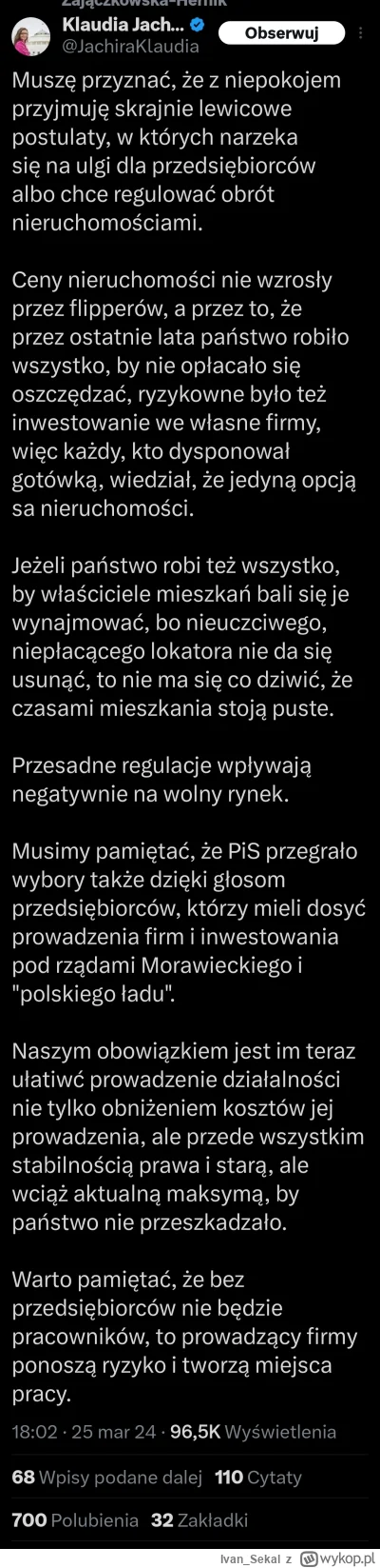 Ivan_Sekal - #polityka #lewica #prawica 
Czo ta Jachira? Do Konfederacji chce wstąpić...