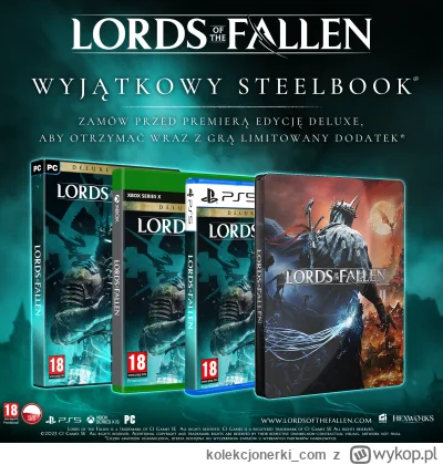 kolekcjonerki_com - Steelbook z Lords of the Fallen jako przedsprzedażowy bonus w pol...