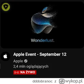 dddobranoc - Czy to rekord świata w transmisji live?
#apple #youtube