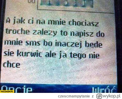 czescmampytanie - @o__0: z jednej strony to typowa małolata z niską samooceną czy inn...