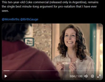 wredny_bombelek - Reklama coca-coli wyemitowana tylko w Argentynie 10 lat temu. (｡◕‿‿...