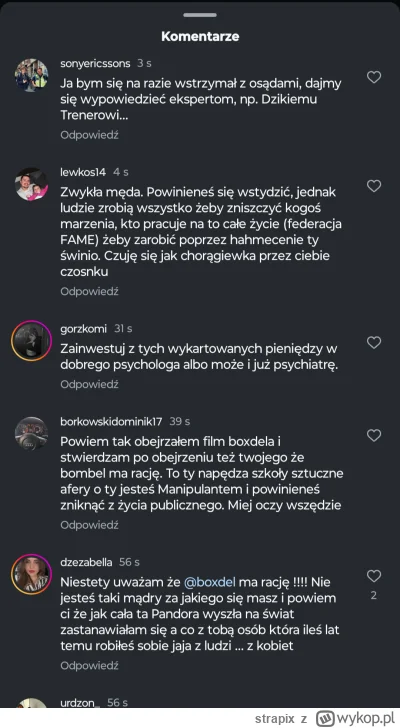 strapix - #famemma  komentarze pod postem Wardęgi ( ͡º ͜ʖ͡º)