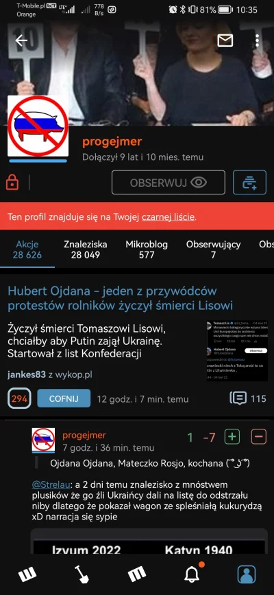 dzideknowak - @MCBono no oczywiście, że mam.
Wyjątkowy troll.