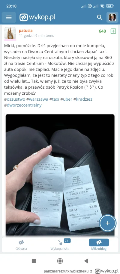 panzmarszrutkiwbiszkeku - Zawsze przed wejściem do taksy pytam ile zapłacę za przejaz...