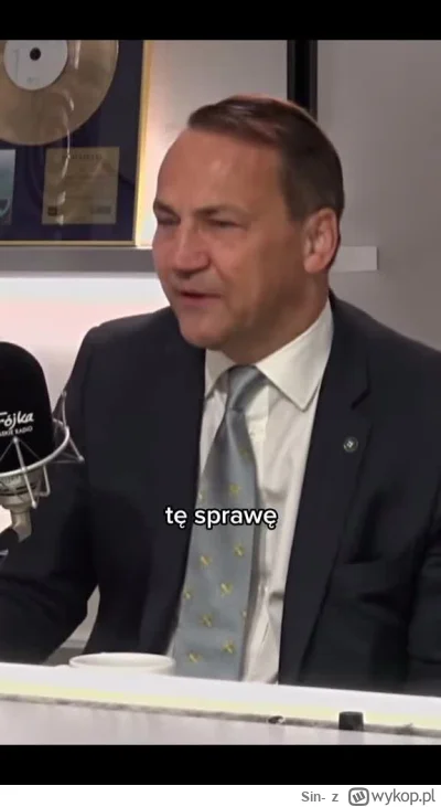 Sin- - Sikorski dobrze powiedział. Dlatego Manowska jest nazywa neo-sędzią. Nie była,...