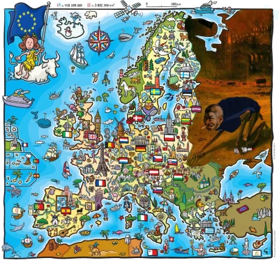 W....._ - #europa #mapporn #beksinski