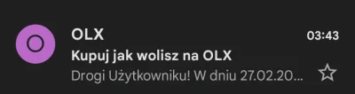 RidgeForrester - Olx to pały #!$%@? które budzą ludzi w środku nocy. 3:43 to idealny ...