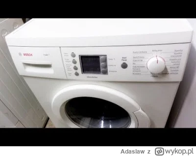 Adaslaw - >włącz program szybkiego prania w temperaturze 60 stopni, dotknij w trakcie...