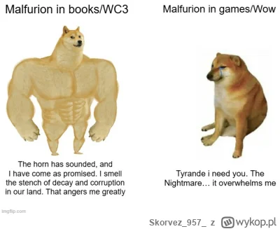 Skorvez957 - Krzysio Mentzen uwielbia Malfuriona i... nie wiem za bardzo którego. W k...