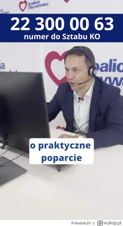 Poludnik20 - #warszawa #polityka #radoslawsikorski #callcenter