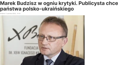 cardenas - >  Marek Budzisz uważa, że Polska i Ukraina powinny powołać wspólne państw...