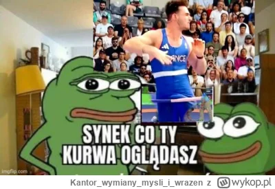Kantorwymianymysliiwrazen - Zawody w strącaniu tyczki pytongiem.¯\(ツ)/¯
#paryż2024 #h...