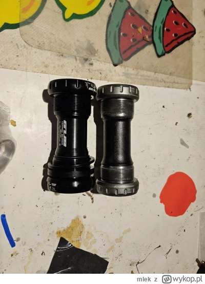 mlek - Mircy pomocy, kupiłem sobie suport z ceramicznymi łożyskami od majfrenda i ter...