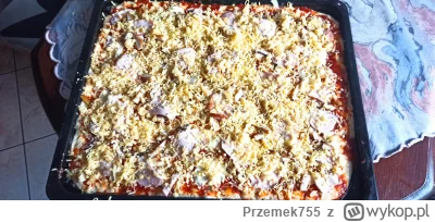 Przemek755 - #pizza #jedzenie #foodporn a taką sobie popełniłem