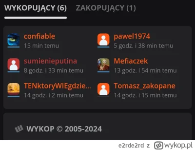 e2rde2rd - @Bobito: 6 wykopów i główna? Zakop za spam. Spamerskie gówno