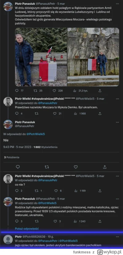 funkmess - Wyzywaja Panasiuka od flagowców na Twitterze xD
W miarę postępu walka klas...