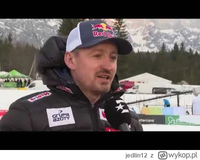 jedlin12 - #skoki Adam Małysz dosadnie odpowiada dziennikarzom
#heheszki #bonzo