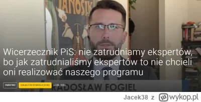 Jacek38 - @vZGLSjkzfn: to ci  słynni pisowscy fachowcy w działaniu