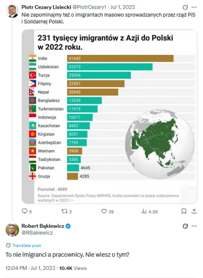 M4rcinS - Jeśli zobaczysz murzyna podczas rządów PiSu - to jest OK, ciężko pracujący,...