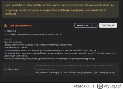 szafoski3 - #ukraina #wojna

Nie można nazywać rzeczy po imieniu pamiętajcie. Upadek,...