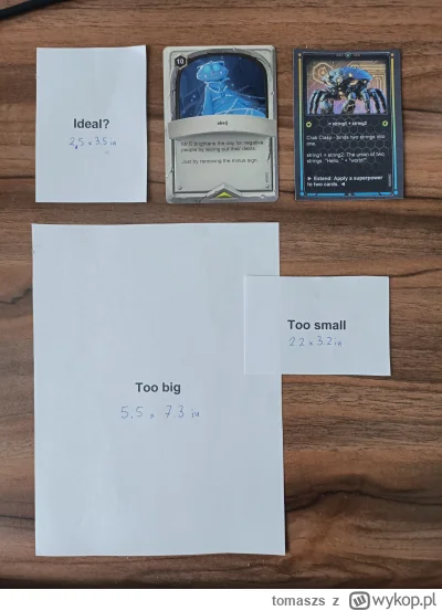 tomaszs - Ktoś pytał, jak nasze fiszki wypadają rozmiarem na tle konkurencji. No to z...