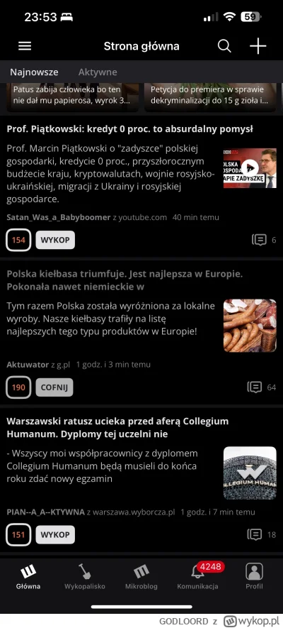 GODLOORD - Generalnie to chyba przez trochę czasu wykop robiłem nie do tych postów co...