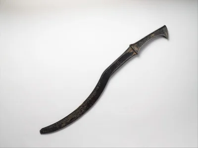 Loskamilos1 - Ten oto zakrzywiony miecz był dawniej własnością króla Asyrii znanego j...