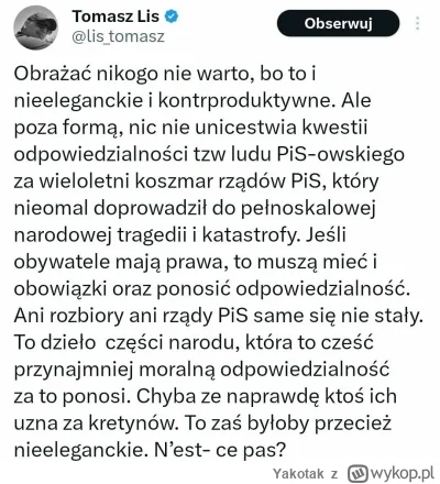 Yakotak - #tomaszlis #bekazpodludzi #bekazlewactwa #wolnemedia #heheszki #psychologia...