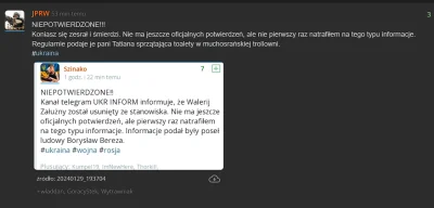 Szinako - Pamięta ktoś może który głównodowodzący Ukrainy stracił stanowisko 11 dni p...