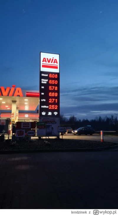 lendzinek - Ceny paliw na 31.12.2023r. #paliwo #radzynpodlaski #avia