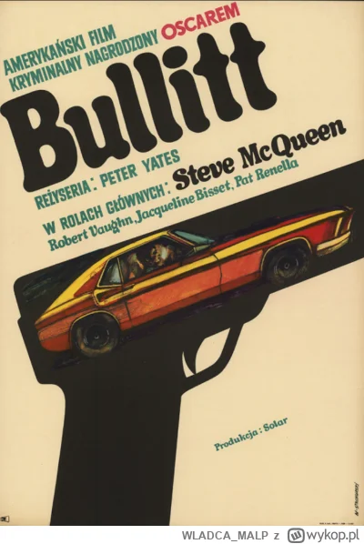 WLADCA_MALP - @pietroo89: https://galeriaplakatu.com.pl/5135-bullitt-polish-poster.ht...