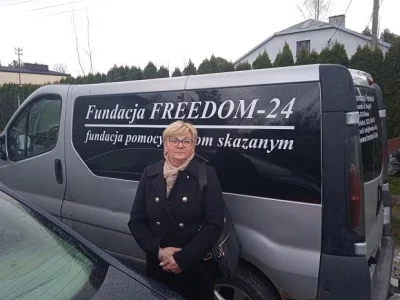 niochland - Oto pani Grażyna Boniecka. Szefowa fundacji Freedom-24, która odpowiada z...