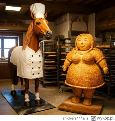 snickers111a - Ten koń upiekł chałkobiete ale nikt mu nie pogratulował