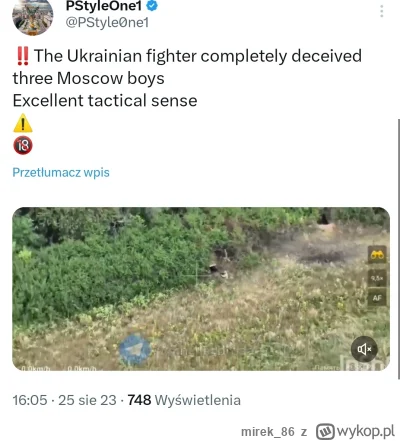 mirek_86 - #ukraina 

https://twitter.com/PStyle0ne1/status/1695074880897561048?t=J1y...