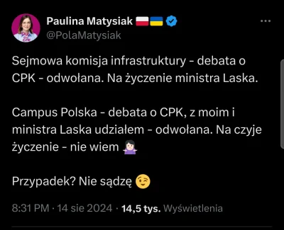 kkecaj - Pewnie zatrzasnął się w ToiToiu ( ͡° ͜ʖ ͡°)

#polska #polityka #pdk #wydarze...