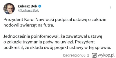 badreligion66 - #polityka Jednak wetoman ale tak w połowie