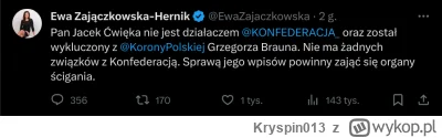 Kryspin013 - >Z serwera nie zniknął :)

https://konfederacjakoronypolskiej.pl/wp-cont...