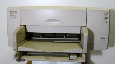PitD - Pragnę przypomnieć że moja ostatnia sensowna drukarka od HP to był 710C. (╭☞σ ...